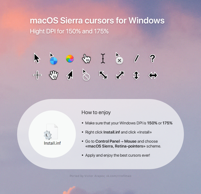Windows 10 Mac Cursor Download